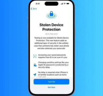 马湾镇苹果授权维修店分享被盗设备保护功能开启方法 