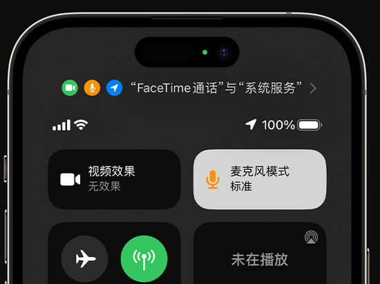 马湾镇苹果授权维修网点分享iPhone在通话时让你的声音更清晰 