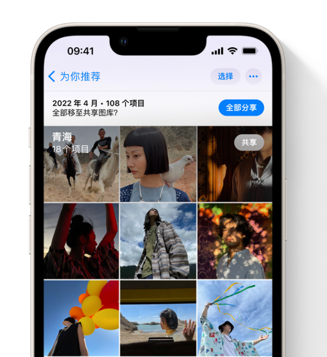 马湾镇苹果维修网点分享在 iPhone 上使用共享图库 