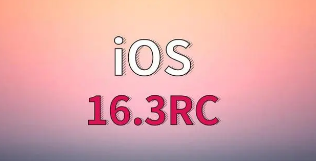马湾镇苹果手机维修分享iOS 16.3 RC版升级_iOS 16.3 RC版一键刷机教程 